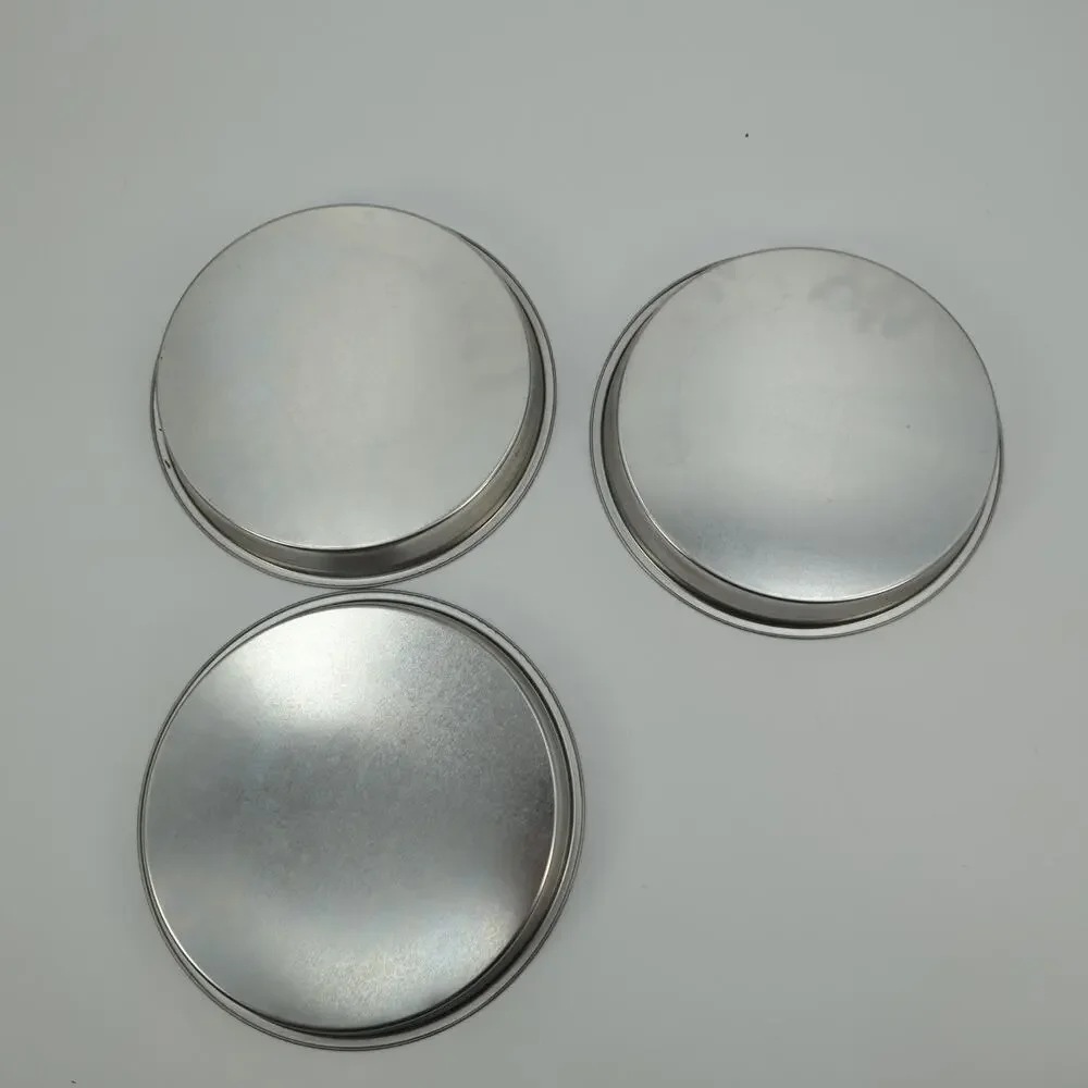 Vintage Chicago Metallic Checkerboard Cake Pan Set 9